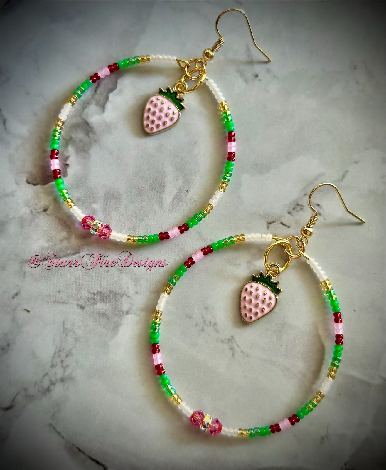 Strawberry Hoops