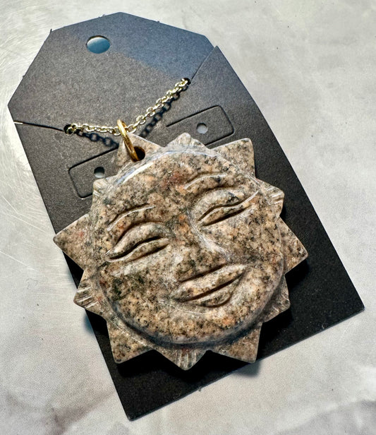 Sun necklace
