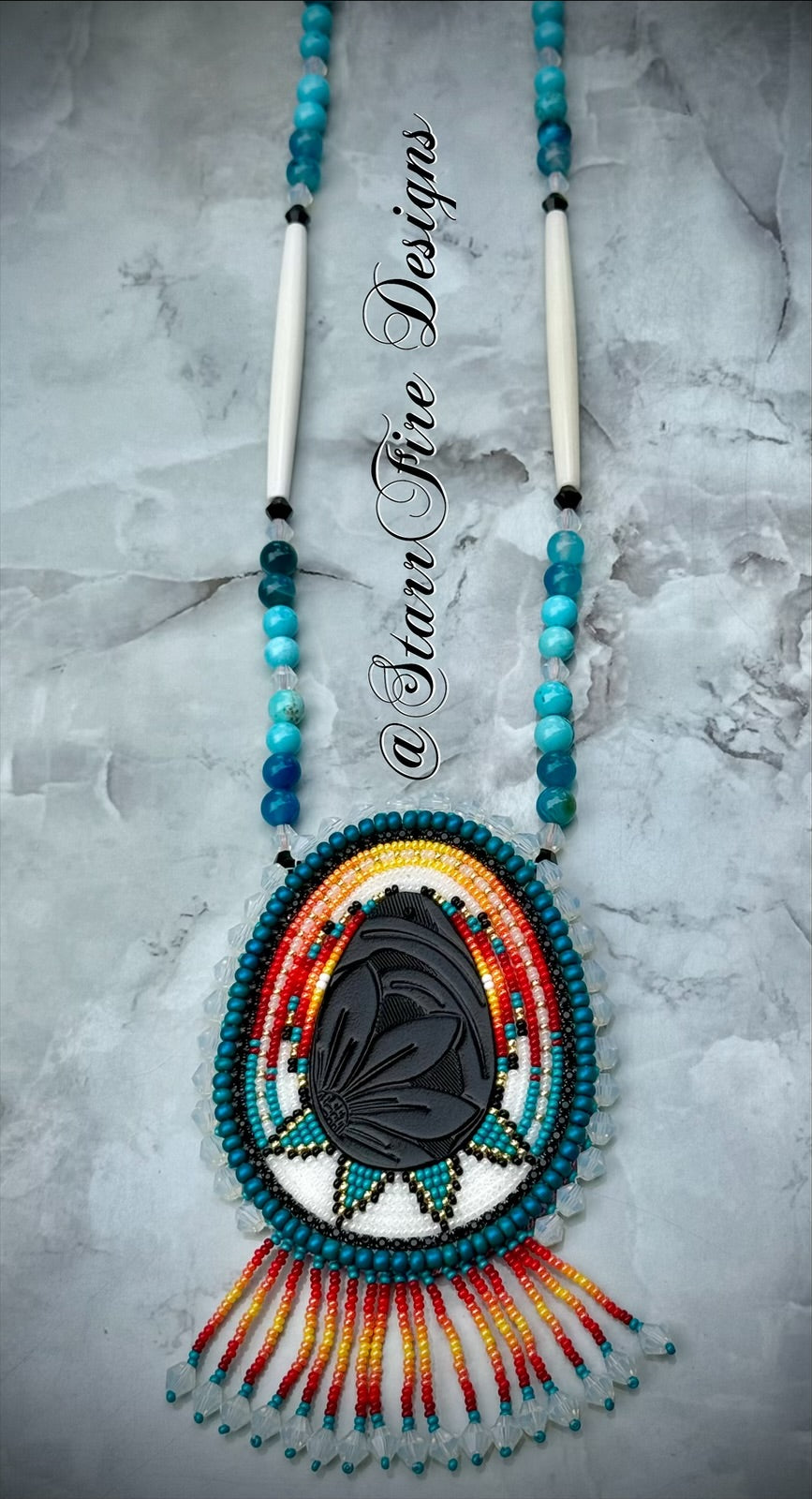 Floral Embossed Medallion