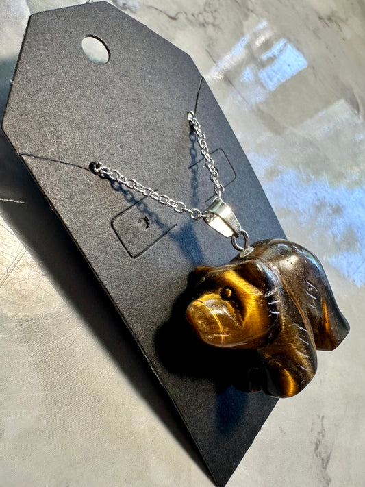 Bear necklace
