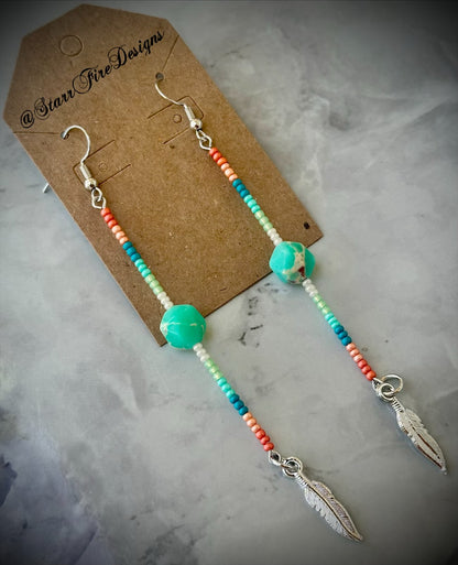 Imperial Jasper with Feathers